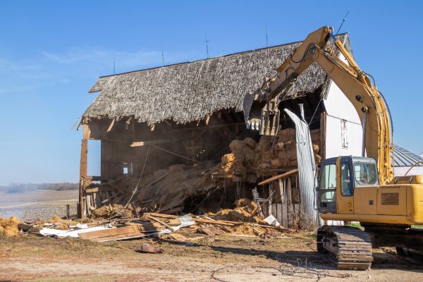 Barn Demolition in Paducah