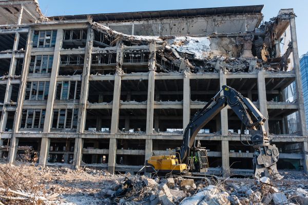 Commercial Building Demolition in Paducah
