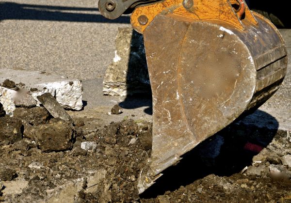 Cement Pad Demolition in Paducah