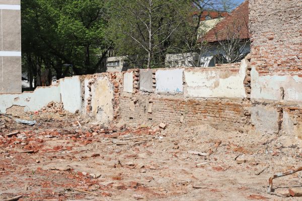 Brick Wall Demolition in Paducah