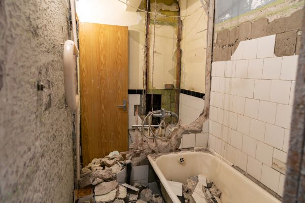 Shower Tile Demolition in Paducah